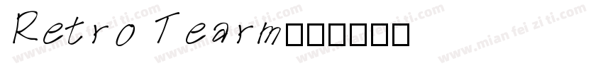 Retro Tearm字体转换